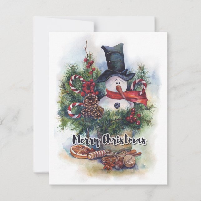 Frohe Weihnachten (Vorderseite)