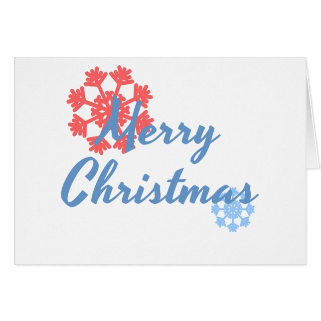 Frohe Weihnachten (Vorderseite (Horizontal))