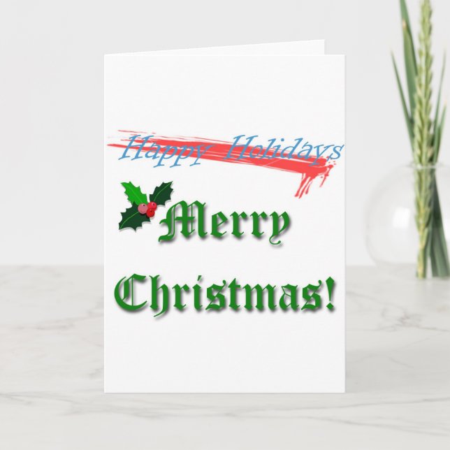 Frohe Weihnachten (Vorderseite)