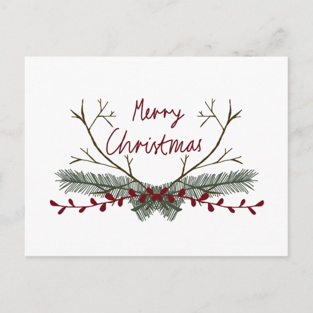 Frohe Weihnachten (Vorderseite)