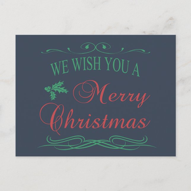 Frohe Weihnachten (Vorderseite)