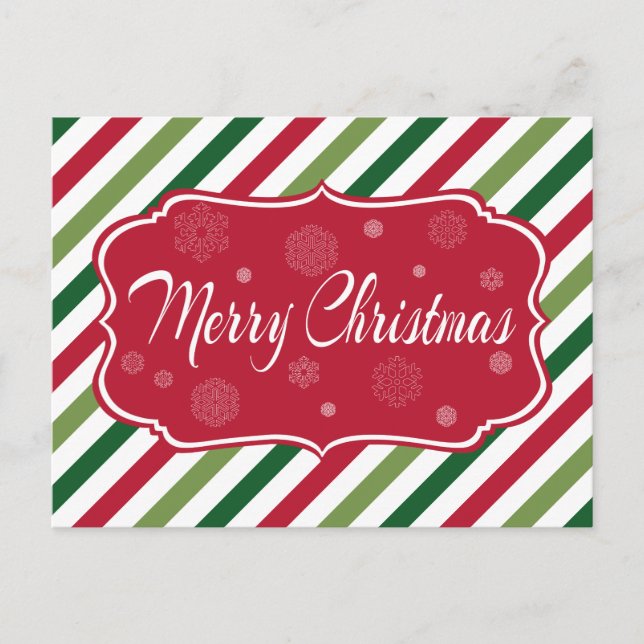 Frohe Weihnachten (Vorderseite)