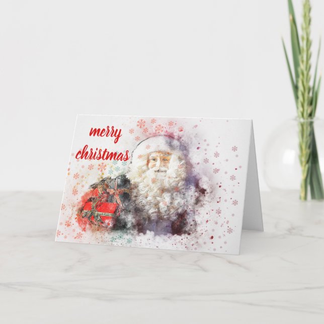 Frohe Weihnachten (Vorderseite)