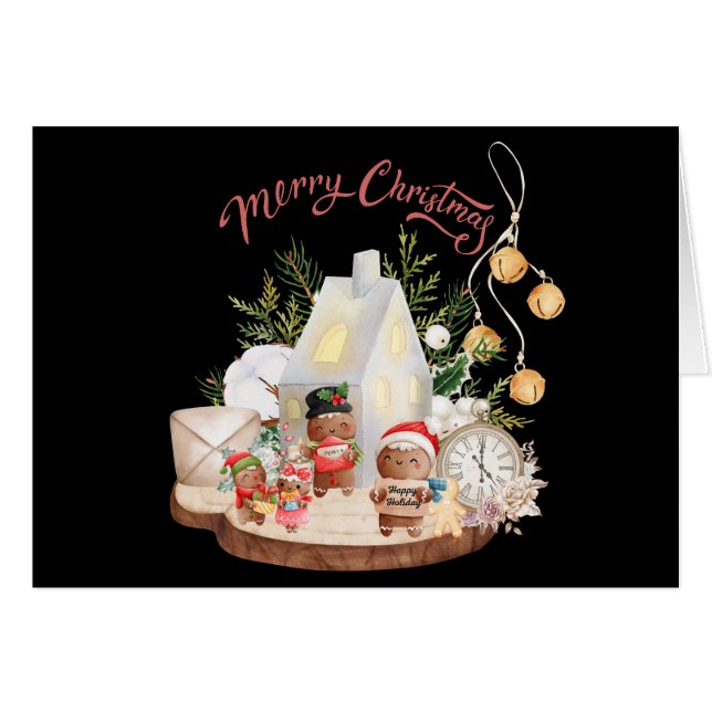 Frohe Weihnachten (Vorderseite (Horizontal))