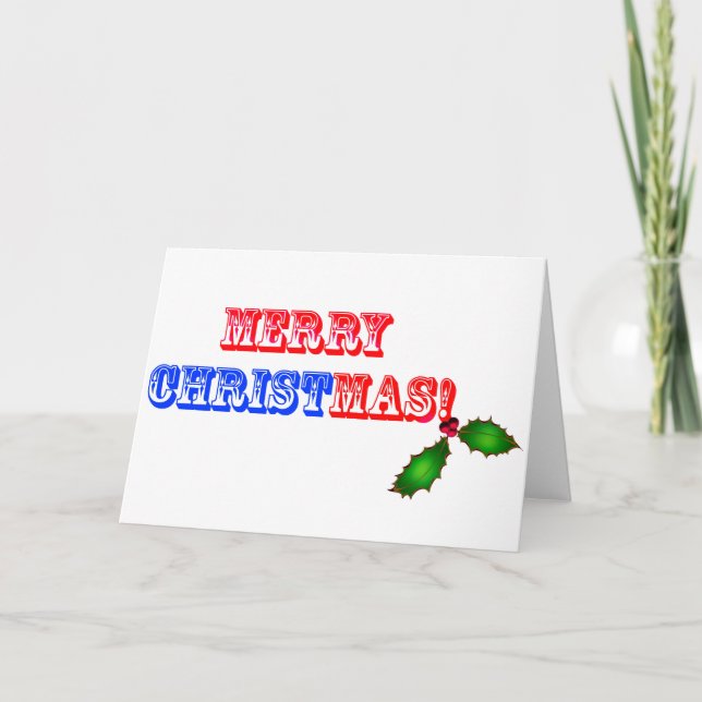 Frohe Weihnachten #1 (Vorderseite)