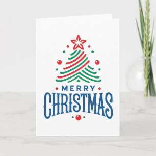 Frohe Weihnachten 1 Karte