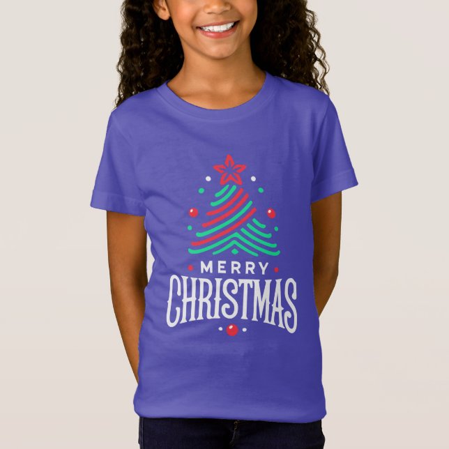Frohe Weihnachten 1 T-Shirt (Vorderseite)