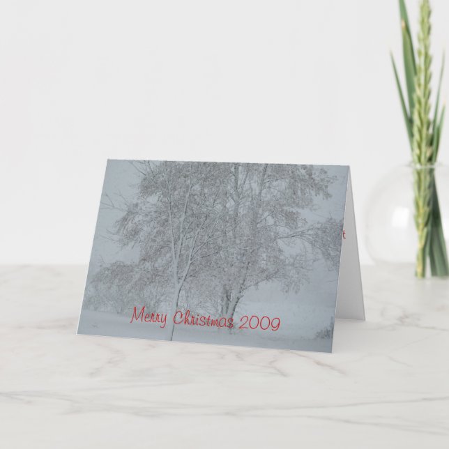 Frohe Weihnachten 2009 (Vorderseite)