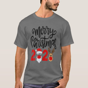 Frohe Weihnachten 2020 Quarantine Weihnachten Weih T-Shirt
