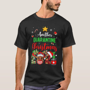 Frohe Weihnachten 2021 Quarantine Matching Family  T-Shirt