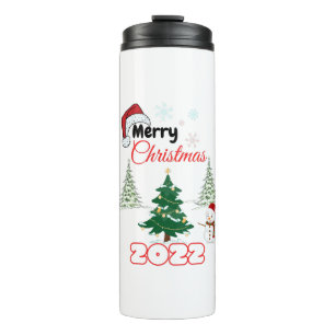 Frohe Weihnachten 2022 Thermosbecher