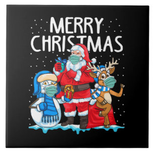 Frohe Weihnachten 2023 Fliese
