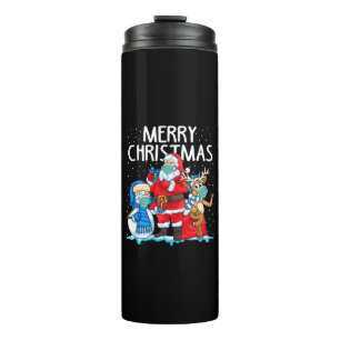 Frohe Weihnachten 2023 Thermosbecher