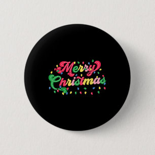 Frohe Weihnachten 2024 Familie Matching Christmas  Button