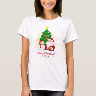 Frohe Weihnachten 2025 Unisex Jersey T-Shirt