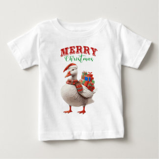 FROHE WEIHNACHTEN 2026 BABY T-SHIRT