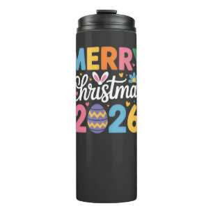 Frohe Weihnachten 2026 Thermosbecher