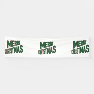 Frohe Weihnachten 2.5x10 Vinyl Banner