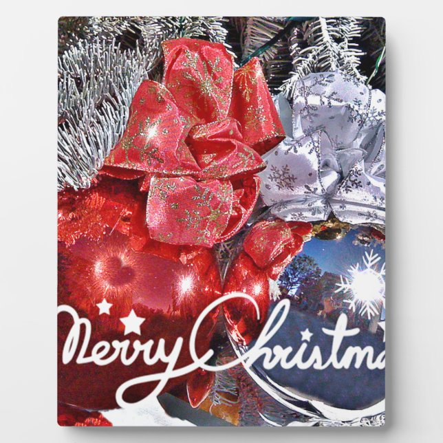 Frohe Weihnachten #2_ Fotoplatte (Vorderseite)