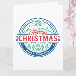 Frohe Weihnachten 2 Karte