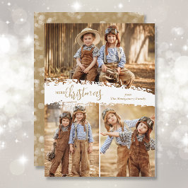 Frohe Weihnachten 3 Foto Collage