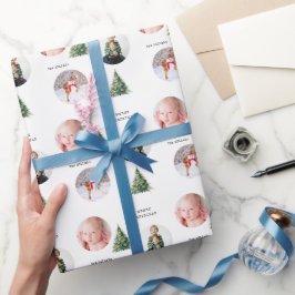 Frohe Weihnachten 3 Foto Geschenkpapier