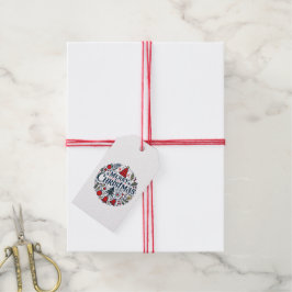 Frohe Weihnachten 3 Geschenkanhänger