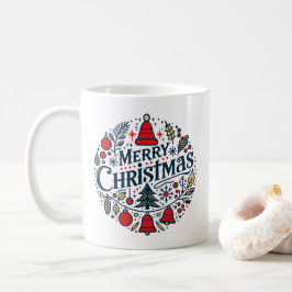 Frohe Weihnachten 3 Kaffeetasse