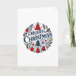 Frohe Weihnachten 3 Karte