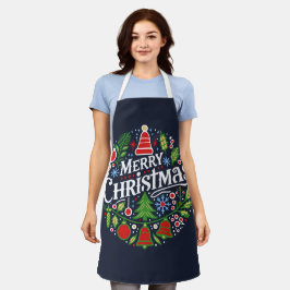 Frohe Weihnachten 3 Schürze