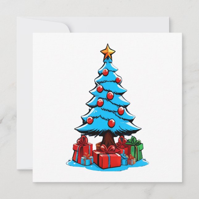 Frohe Weihnachten 3D (Vorderseite)