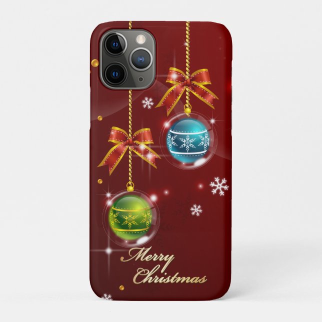 Frohe Weihnachten 42 Case-Mate iPhone Hülle (Rückseite)