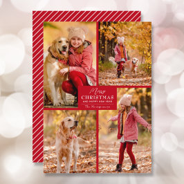 Frohe Weihnachten 4 Foto Collage