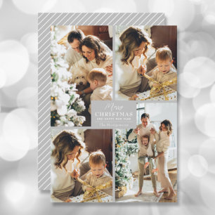 Frohe Weihnachten 4 Foto Collage