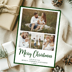 Frohe Weihnachten 4 Fotos