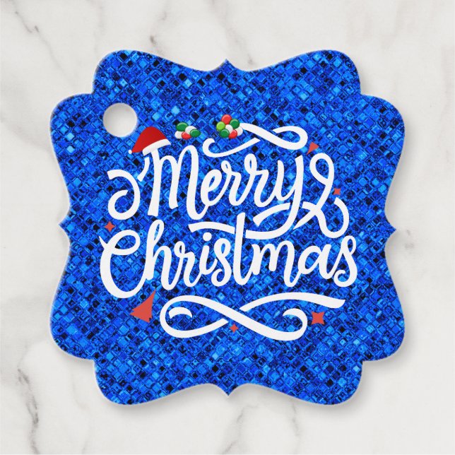 Frohe Weihnachten-61039 Geschenkanhänger (Vorderseite)