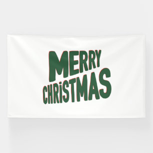 Frohe Weihnachten 6x10 Vinyl Banner