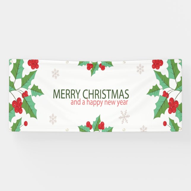 Frohe Weihnachten 7 Banner (Horizontal)