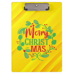 Frohe Weihnachten-82191 Klemmbrett