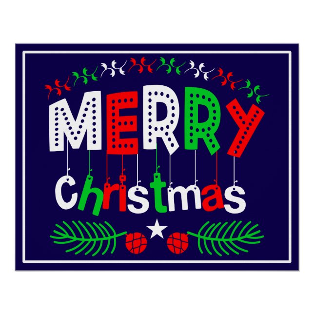 Frohe Weihnachten-85923 Poster (Vorderseite)