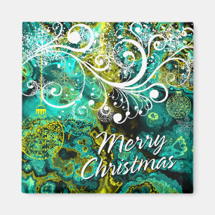 Frohe Weihnachten 8 Magnet