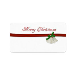Frohe Weihnachten Adressaufkleber