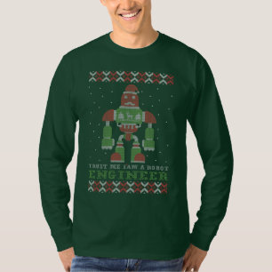 Frohe Weihnachten AI Robot T-Shirt