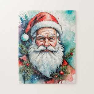 Frohe Weihnachten allen, von Santa Claus Puzzle