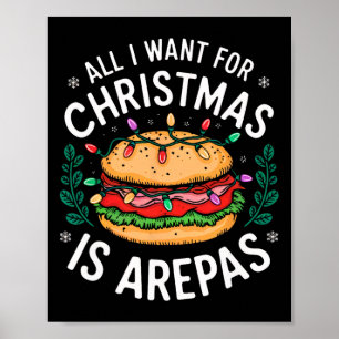 Frohe Weihnachten Alles, was ich für Weihnachten A Poster