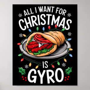 Frohe Weihnachten Alles, was ich für Weihnachten G Poster