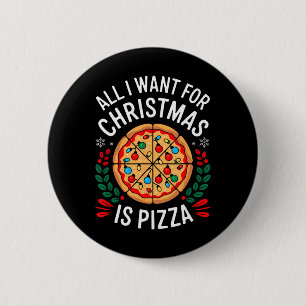 Frohe Weihnachten Alles, was ich Gewollt Weihnacht Button