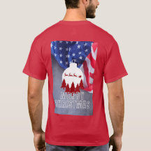 Frohe Weihnachten Amerika T - Shirt