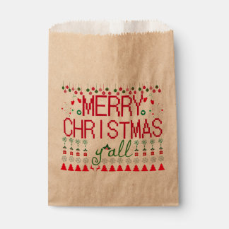 Frohe Weihnachten an alle! Design für hässliche We Geschenktütchen