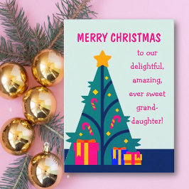 Frohe Weihnachten an Enkelkarte